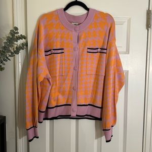 Unique River Island Houndstooth Sweater